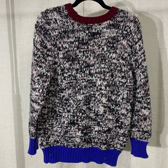 J. Crew Marled Color Block Sweater - Picture 5 of 7